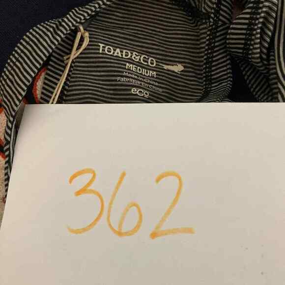 NWT Toad & Co Dress Womens Sz M Black Gray Striped Stretch Knit Tank‎ - Picture 13 of 13